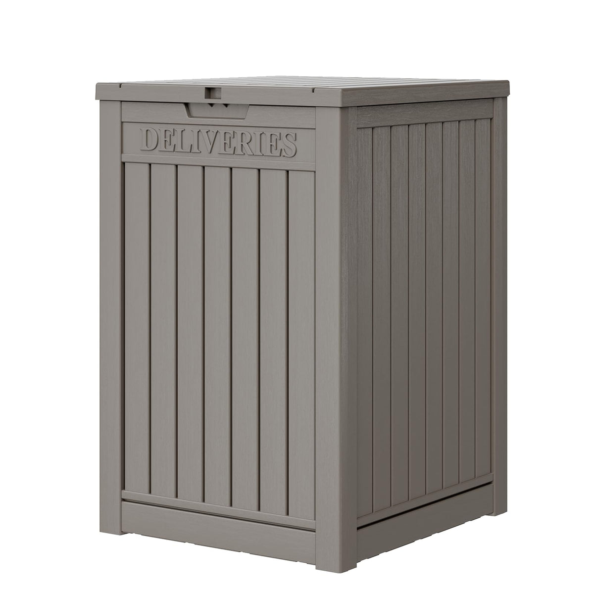 LHBGO outdoor 48-gallon delivery box for secure porch storage.