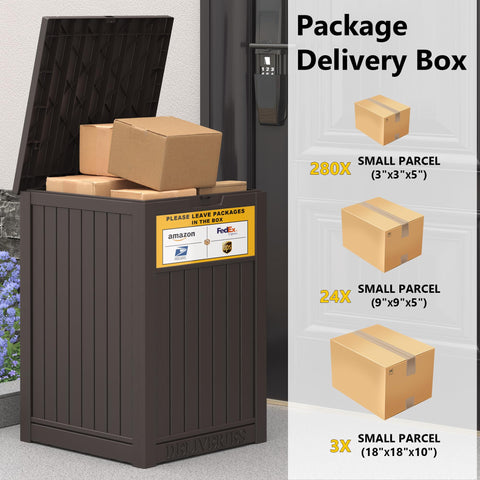 LHBGO lockable lid provides added security for valuables and parcels.