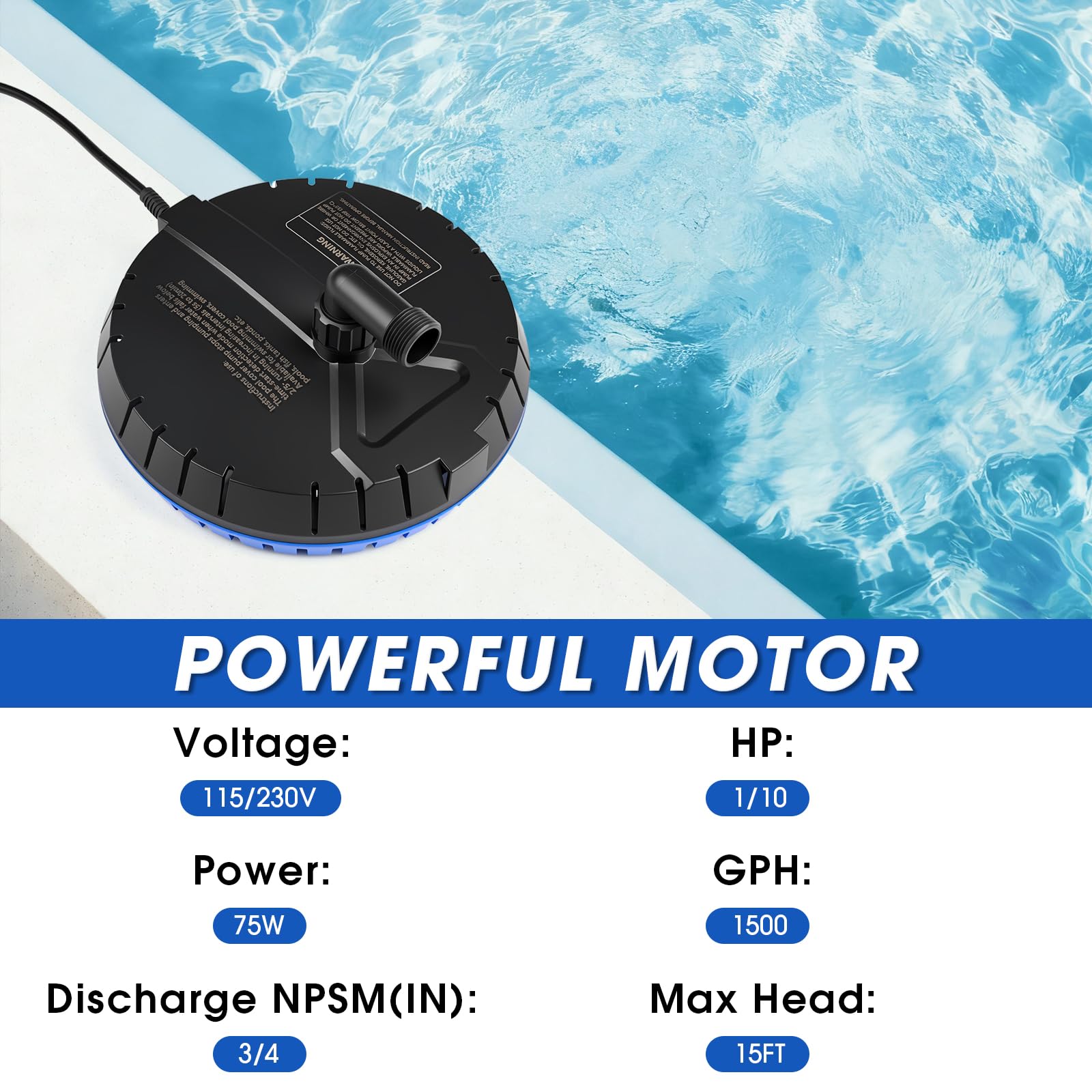 LHUKSGF submersible-pump-with-strainer-base highlights debris protection and easy cleaning