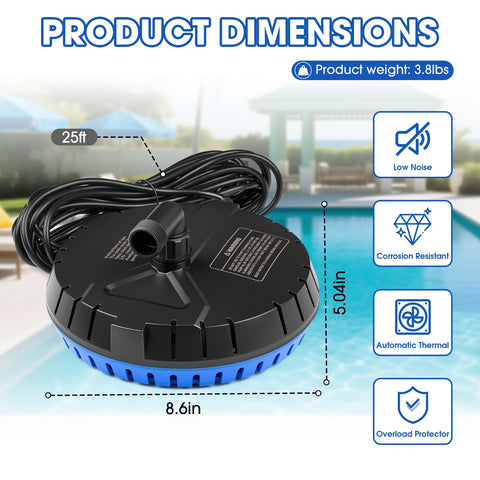 LHUKSGF water-level-detection-function demonstrates auto shutoff to protect cover and conserve power