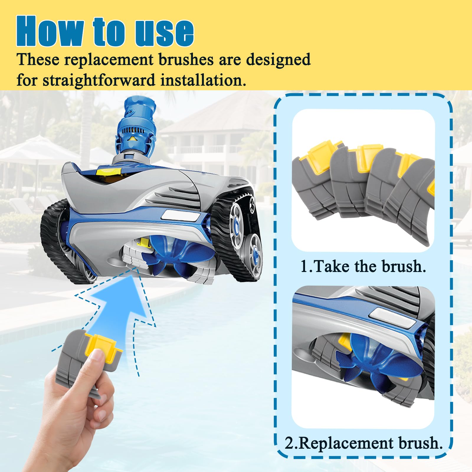 LhyBtm R0714400 brush cyclonic pattern in action for deep cleaning