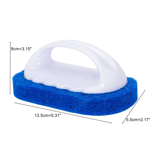 LiKing Spa curved brush cleans interior walls for a spotless spa.