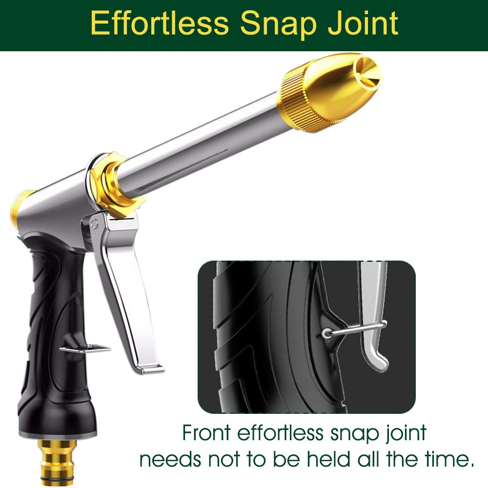LIANRAN labor-saving buckles reduce hand fatigue during extended watering tasks.