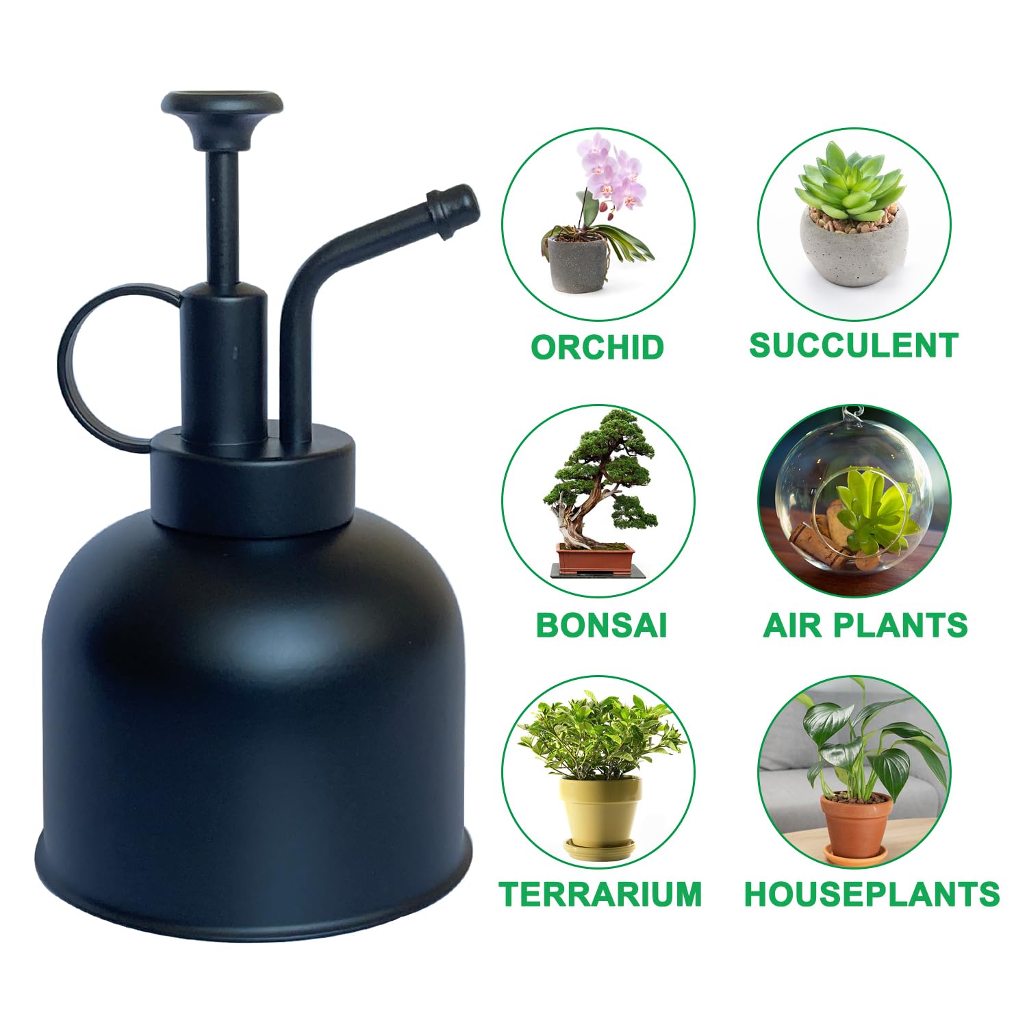 Lianshi spray can helps dust leaves while hydrating indoor plants.