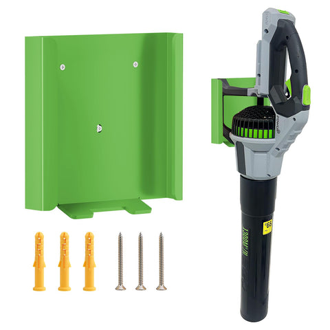 Liantaul blower wall mount holder keeps your equipment secure and organized.