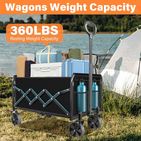 LIAPOTT wagon frame built from lightweight aluminum alloy.