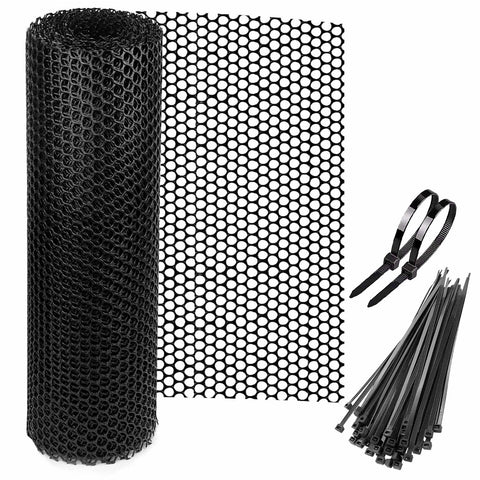 LIAQICHA DIY projects benefit from versatile mesh for trellises.