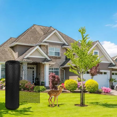 LIAQICHA UV-resistant plastic mesh withstands outdoor use