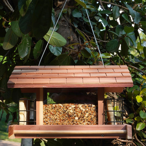 Liawm drainage baffle design prevents water; seeds stay dry.