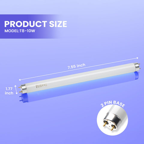 LiBa indoor mosquito trap UV lamp 10W keeps trap effective