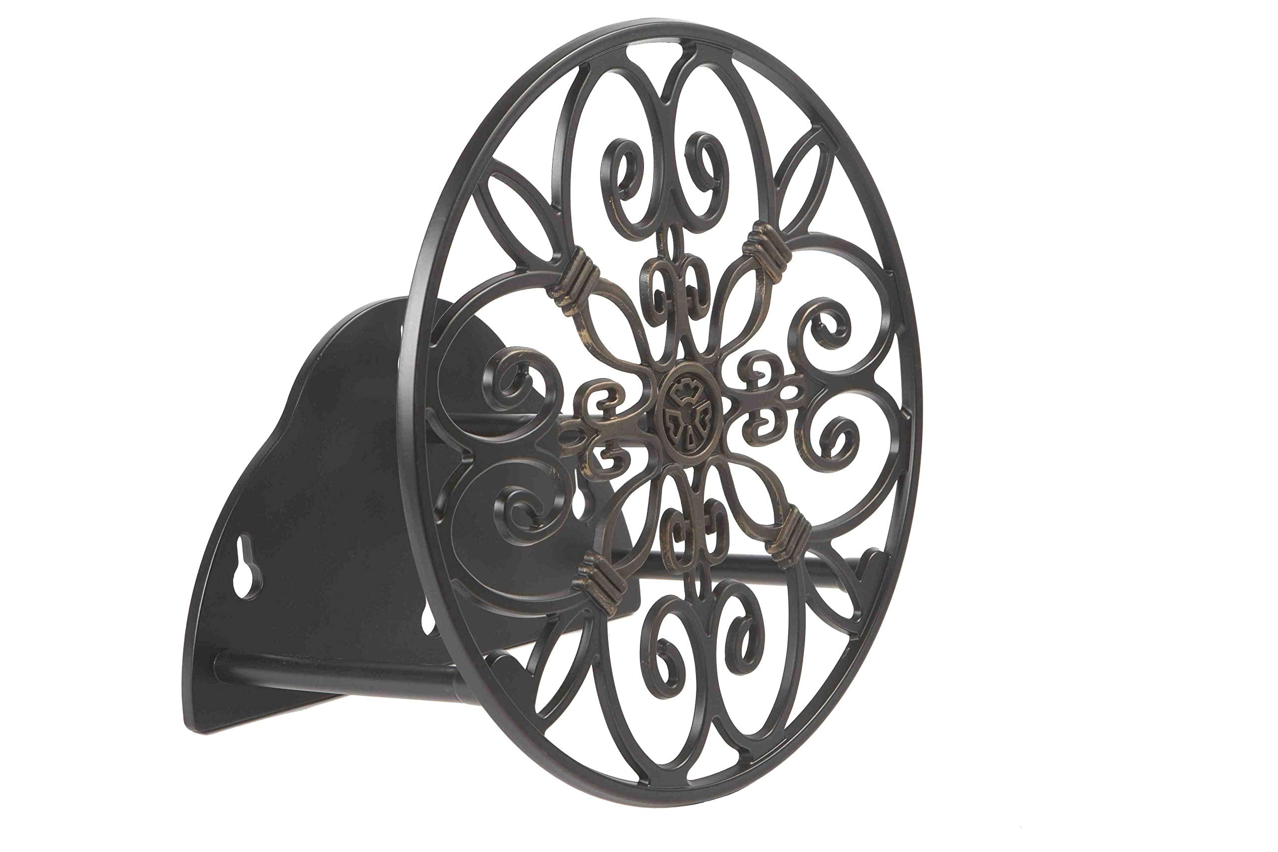Liberty Garden 670 holds up to 125 feet of hose, reducing clutter