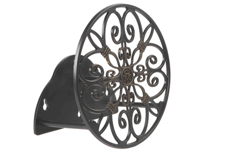 Liberty Garden 670 holds up to 125 feet of hose, reducing clutter