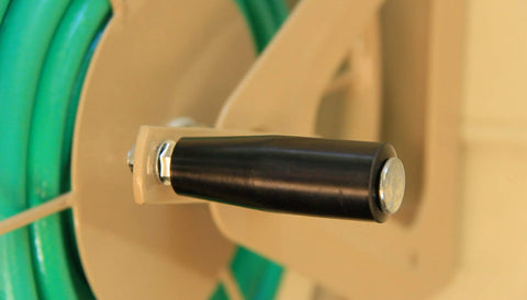 Liberty Garden 703-2 stores up to 200 ft of 5/8 inch hose