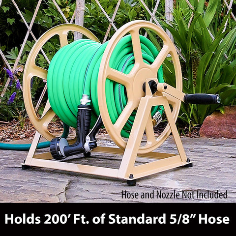 Liberty Garden 709 includes 5 ft leader hose for easy attachment and setup.