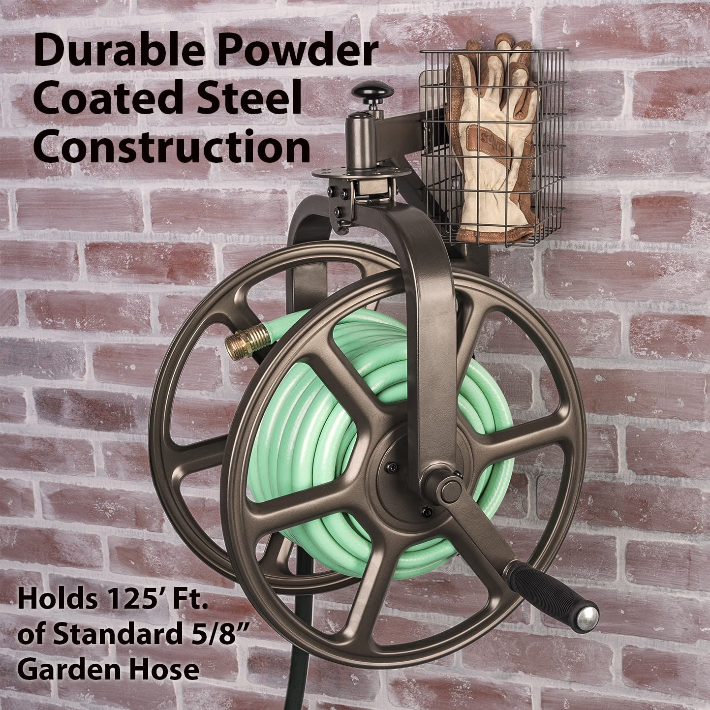 Liberty Garden 712 fully assembled design simplifies setup and use.