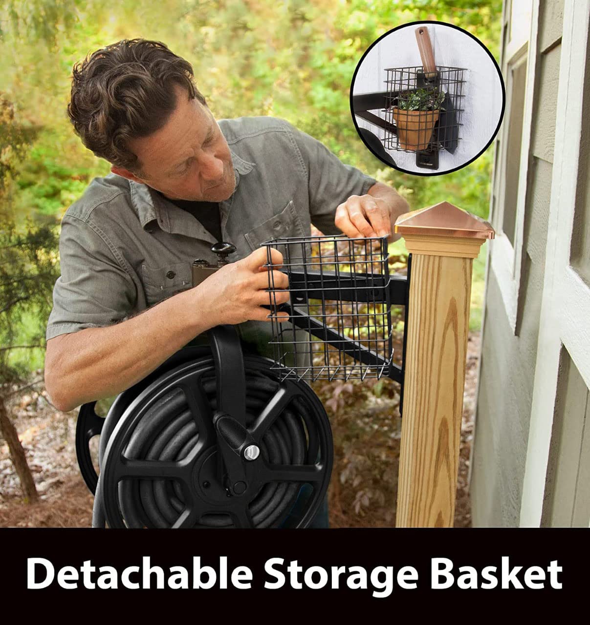 Liberty Garden 712-B reel assembly highlights smooth operation and durability