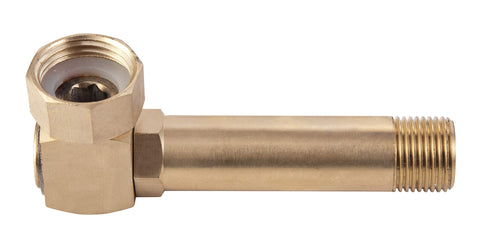 Liberty Garden brass swivel 4007 front view, durable replacement part for reels