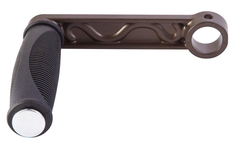 Liberty Garden crank arm replacement back view shows compatibility with multiple reels.