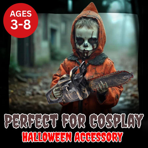 Liberty Imports 16inch Bloody Rusty Chainsaw kids prop ideal for costume play.