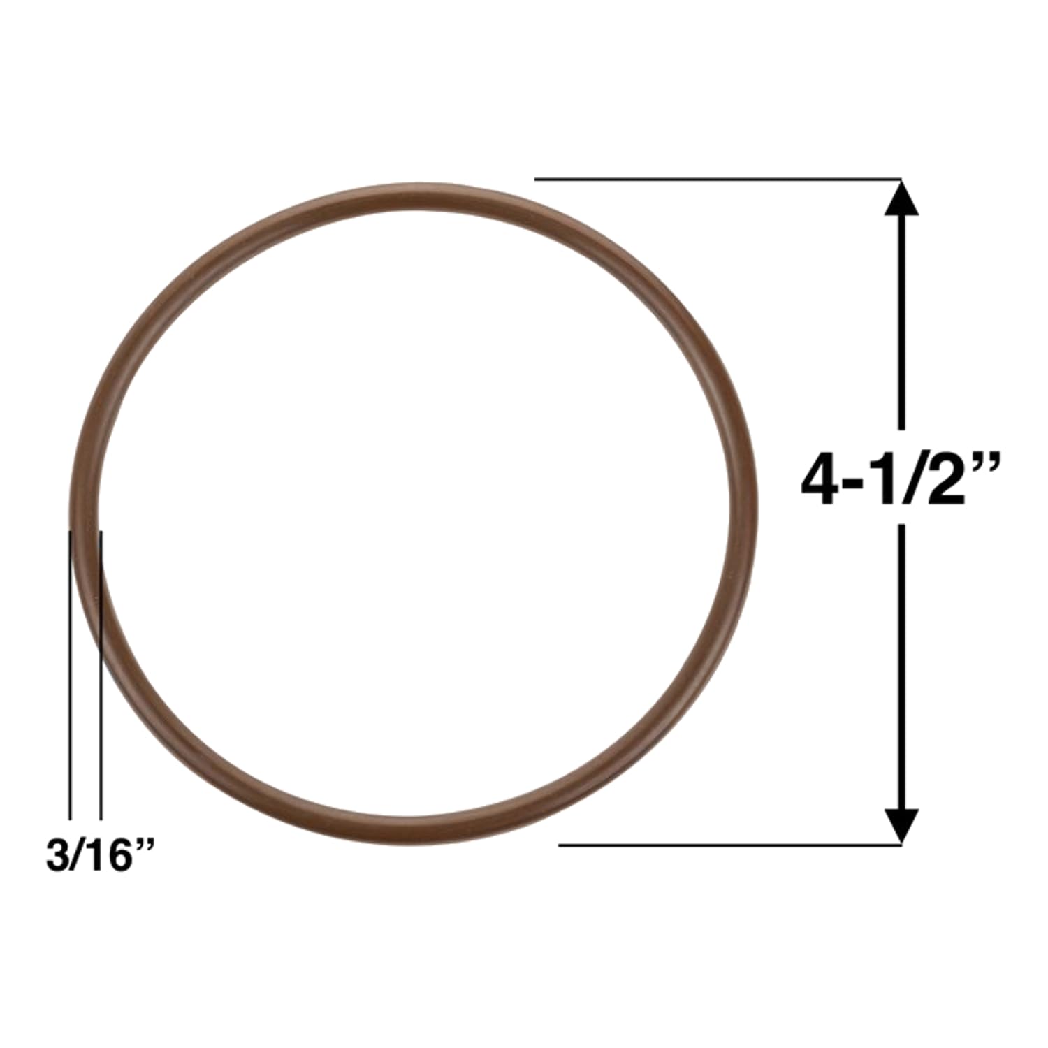 Liberty Pool Products PowerClean Mini cover O-ring delivering precise seal for compact chlorinators.