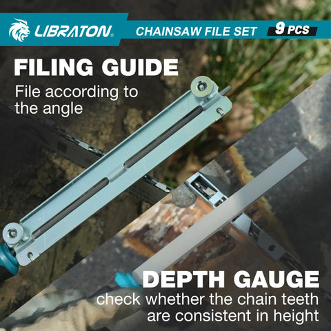 LIBRATON depth gauge helps accurate depth adjustment during maintenance.