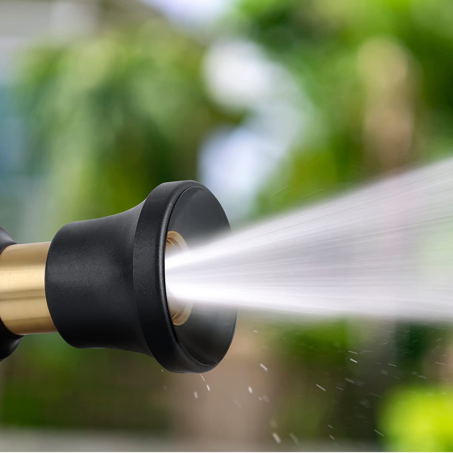 Lichamp nozzle with durable brass core resisting rust