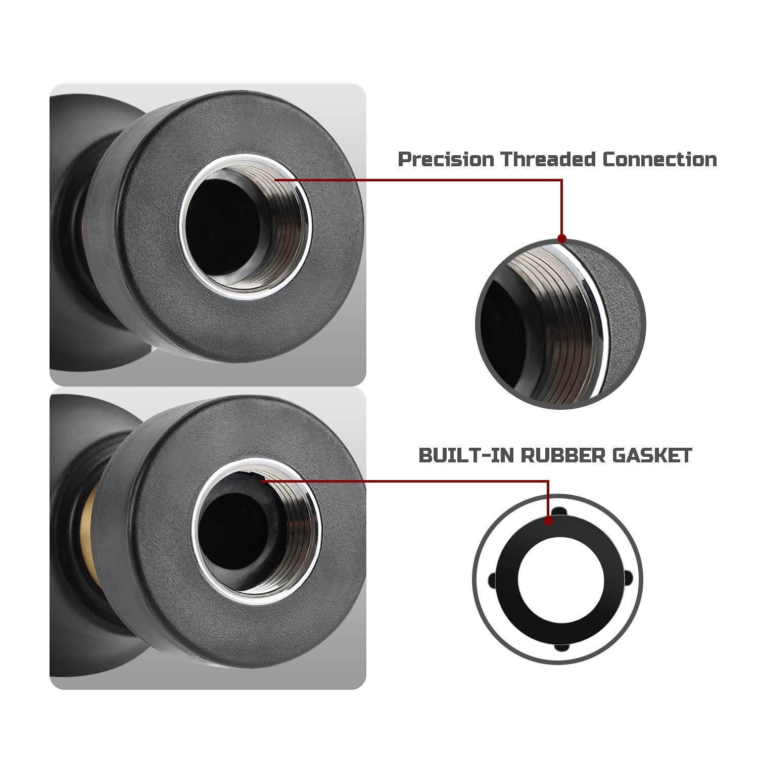 Lichamp nozzle delivering water-saving jet pattern for efficient cleaning