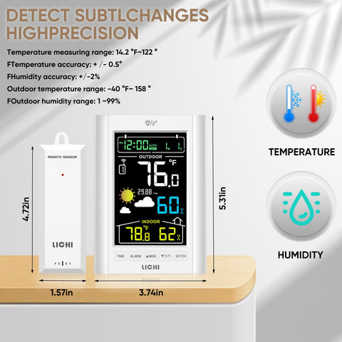 LICHI 330ft wireless range keeps data reliable across rooms.