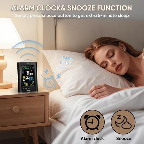LICHI Weather Station USB power keeps the backlight on continuously.