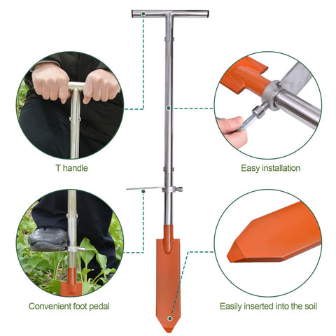 Lichtund Dibble Bar ergonomic T-grip for comfortable handling