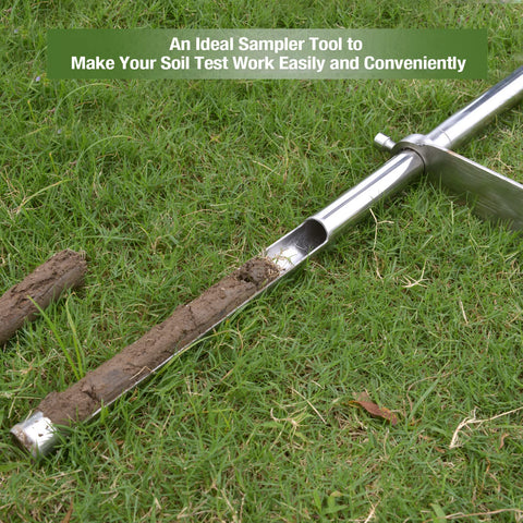 Lichtund easy assembly and outdoor use of the core sampler.