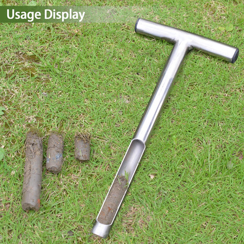 Lichtund probe with protective plugs keeps hands safe during sampling.