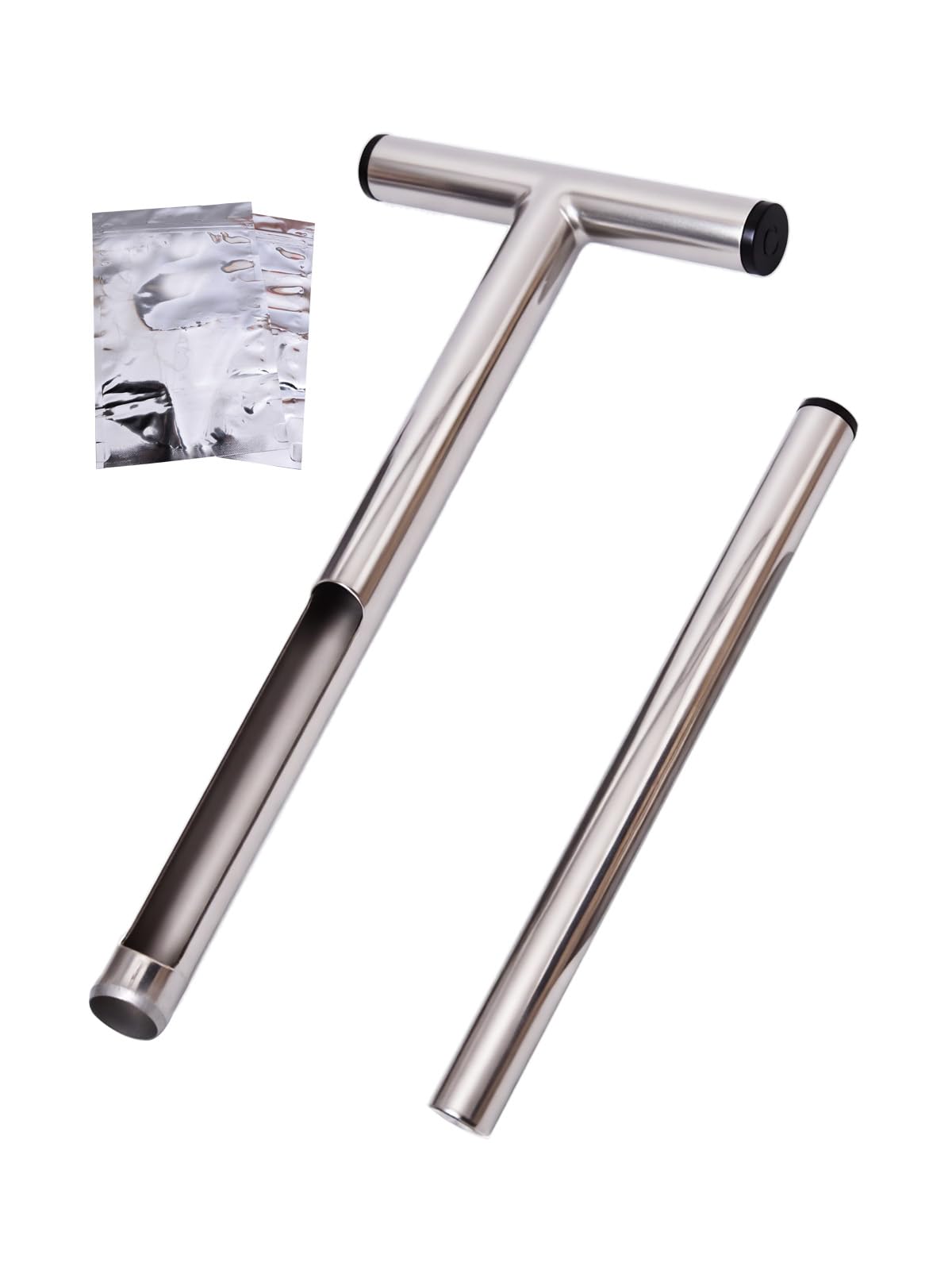 Lichtund soil probe 12in handle for precise, quick garden sampling