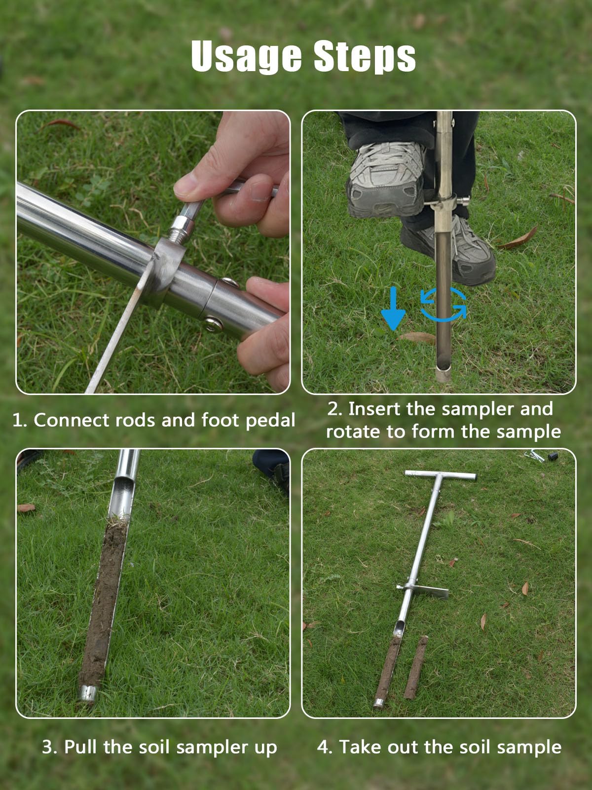 Lichtund compact 20in setup fits in garden tote