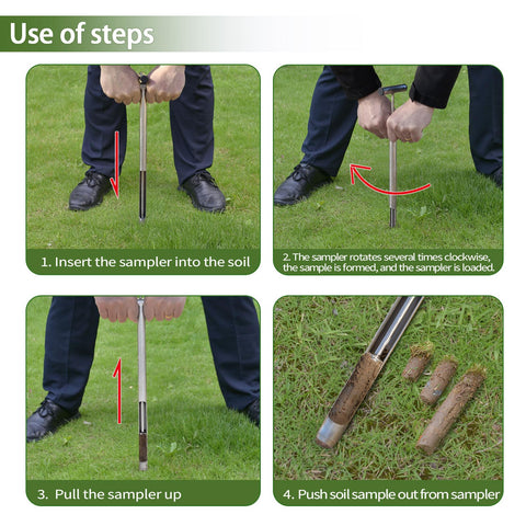Stainless steel Lichtund soil probe ready for rugged outdoor use