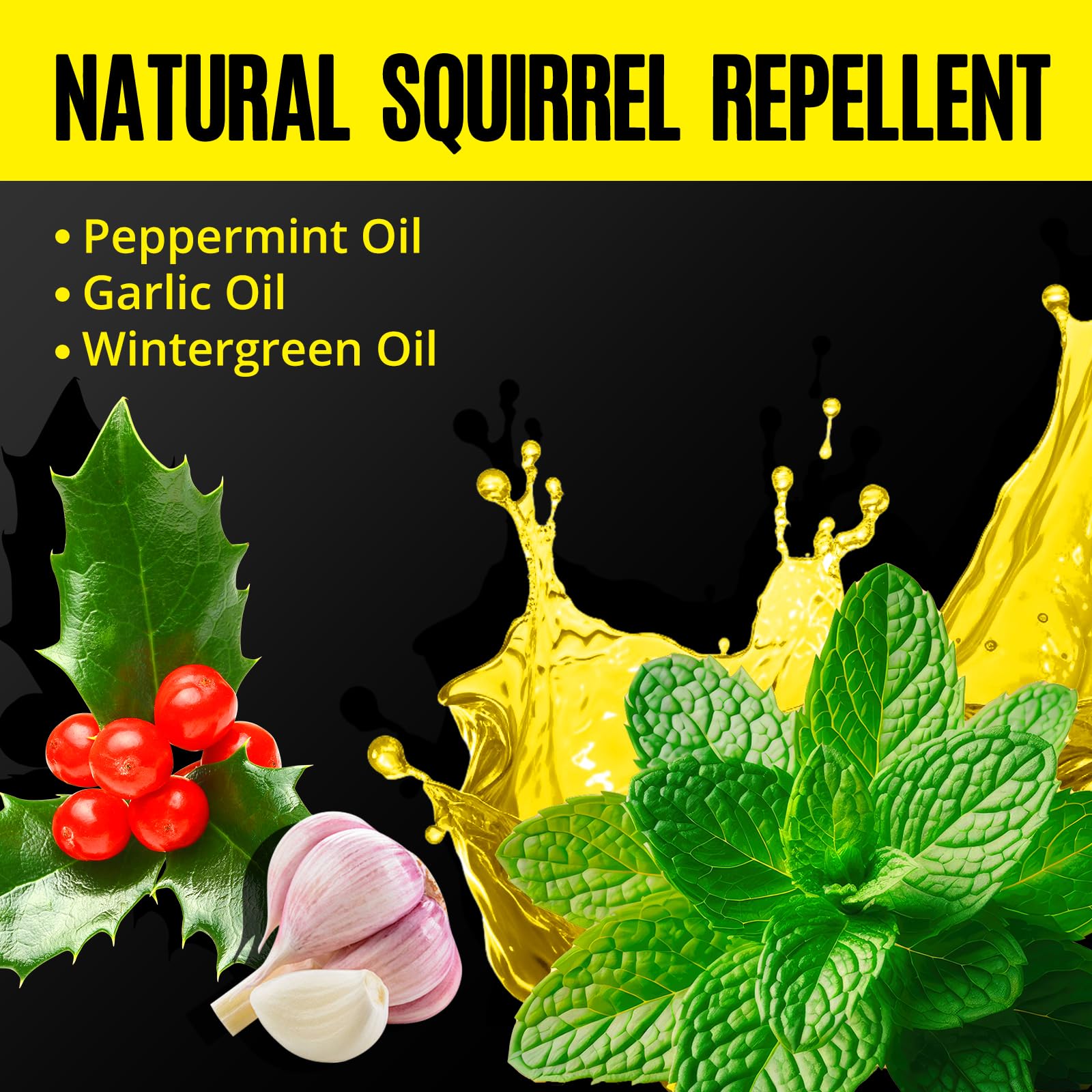 Lickoon Squirrel Repellent Outdoor guards bird feeders and pots against nibbling pests.