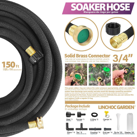 LICNCHOC GARDEN connectors and fittings prevent leaks and simplify installation.