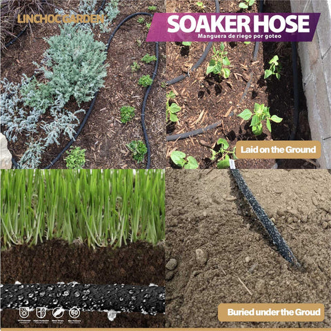 LICNCHOC GARDEN recycled rubber construction supports durable, eco-friendly gardening.