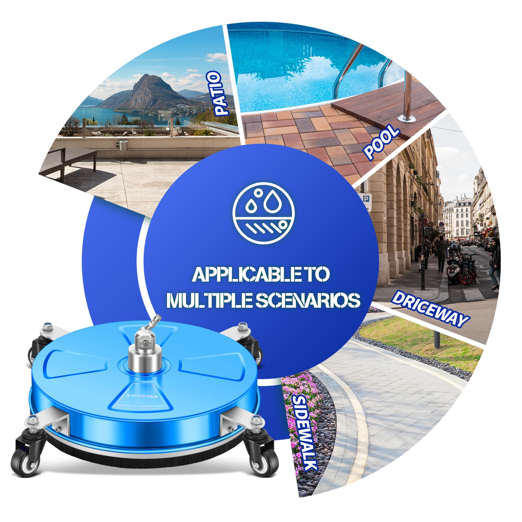 LidoDola accessory pack provides replacement parts for easy maintenance.