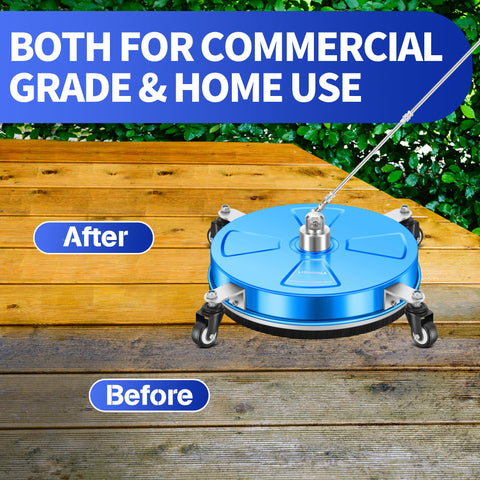 LidoDola uses a 1/4-inch quick-connect for fast, universal washer attachment.