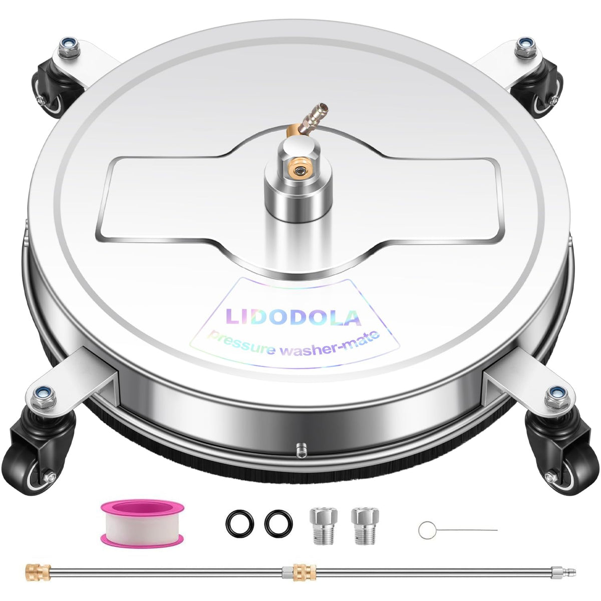 LidoDola 20inch surface cleaner wide view boosts cleaning speed on large flat surfaces.