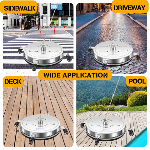 LidoDola compatibility with 2,000–4,000 PSI washers expands use cases on many machines.