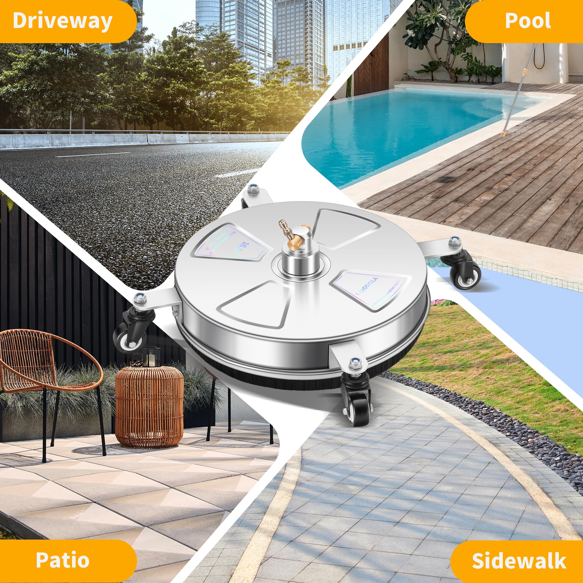 LidoDola PWS 16 quick-connect attachment for easy setup