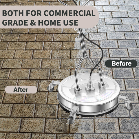 Lidodola PWS 24 jet nozzle array delivers rapid cleaning.