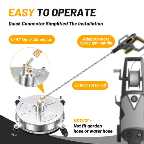 LidoDola PWS14 1/4 inch quick connect for fast attachment