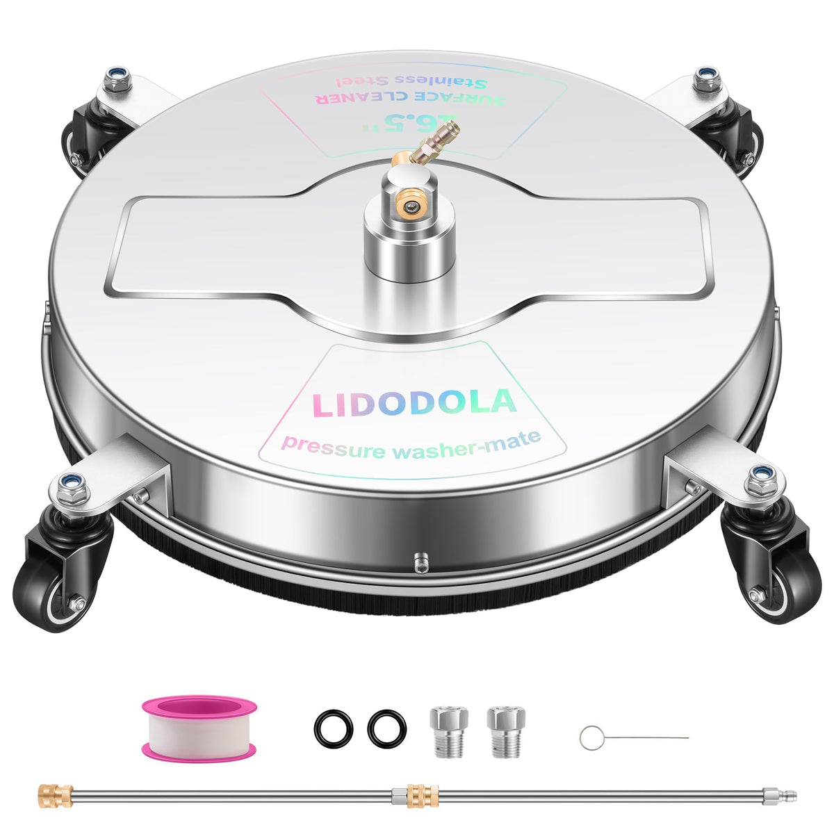 Lidodola PWS16.5 wide-area cleaning for large driveways—efficient coverage