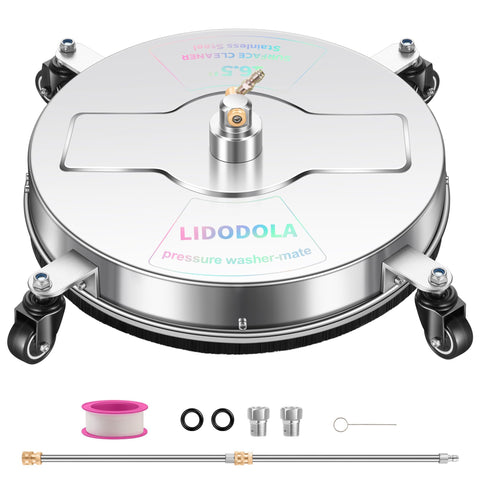 Lidodola PWS16.5 wide-area cleaning for large driveways—efficient coverage