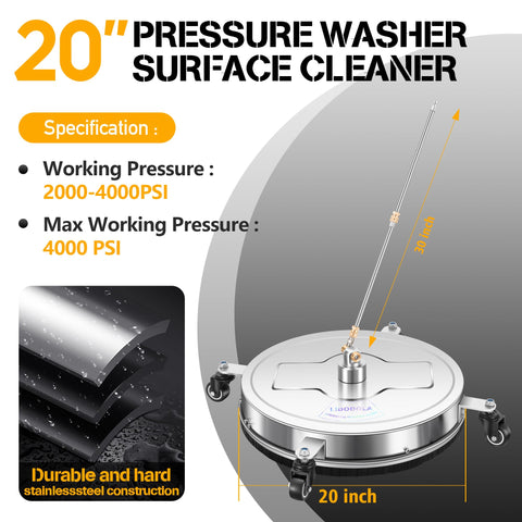 LidoDola quick-connect plug simplifies attachment to standard pressure washer wands.