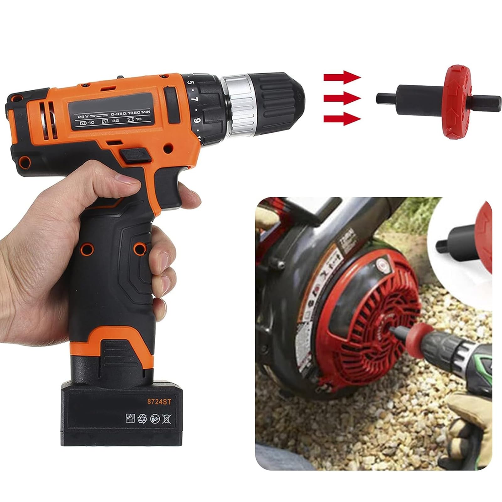 LIDSCURA compatible with weed trimmers and more for smoother starts.