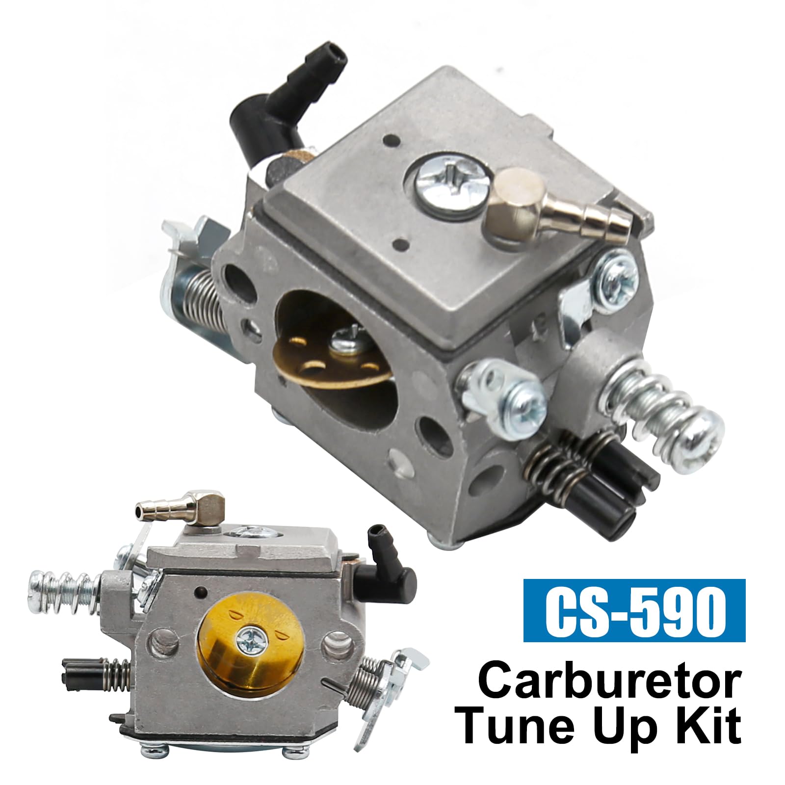 LIDSCURA CS590 carburetor kit spark plug aids dependable ignition